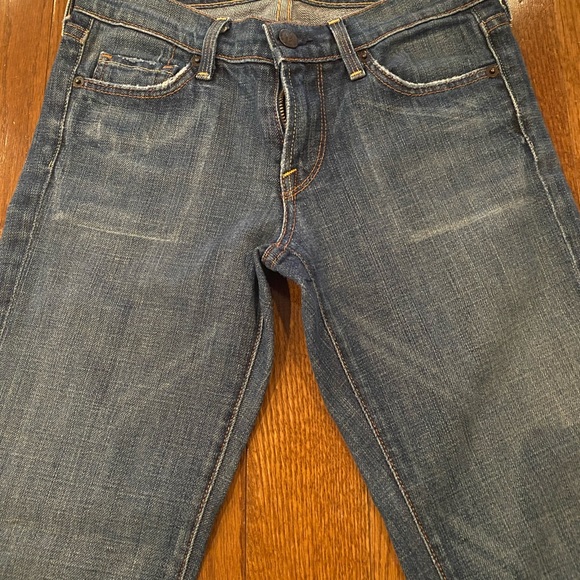 Vintage Citizens of humanity size 24 hemmed.  Inseam 29 in. outseam is 37 in. - Picture 4 of 4